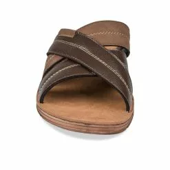 Mules MARRON GREEN RELAX 11 Mules MARRON GREEN RELAX -Mocassins et bateaux boutique mules marron green relax 38