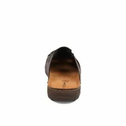 Mules MARRON GREEN RELAX 9 Mules MARRON GREEN RELAX -Mocassins et bateaux boutique mules marron green relax 41