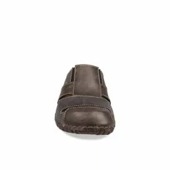 Mules MARRON GREEN RELAX 11 Mules MARRON GREEN RELAX -Mocassins et bateaux boutique mules marron green relax 43