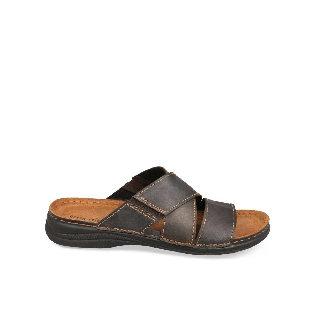 Mules MARRON GREEN RELAX 4 Mules MARRON GREEN RELAX – Image 2