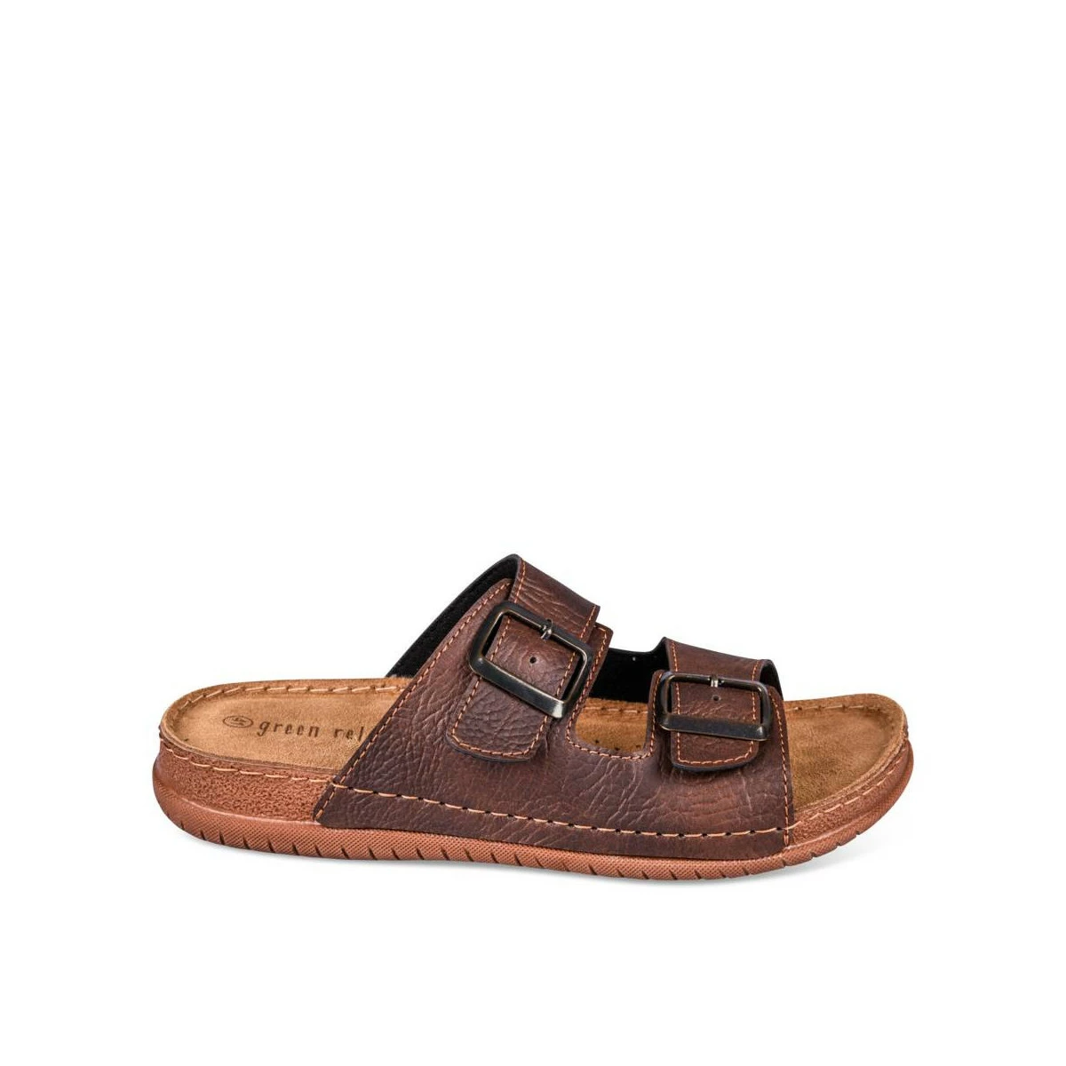 Mules MARRON GREEN RELAX 4 Mules MARRON GREEN RELAX – Image 2