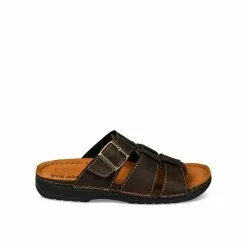 Mules MARRON GREEN RELAX -Mocassins et bateaux boutique mules marron green relax 65