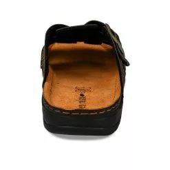 Mules MARRON GREEN RELAX -Mocassins et bateaux boutique mules marron green relax 66