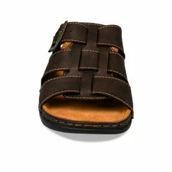 Mules MARRON GREEN RELAX -Mocassins et bateaux boutique mules marron green relax 68