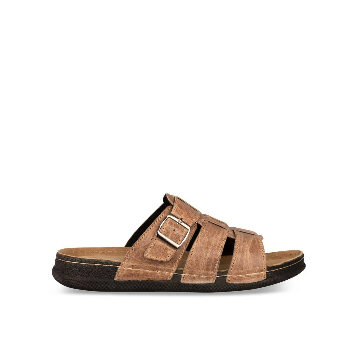 Mules MARRON NEOSOFT RELAX CUIR 4 Mules MARRON NEOSOFT RELAX CUIR – Image 2