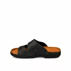 Mules NOIR GREEN RELAX -Mocassins et bateaux boutique mules noir green relax 18