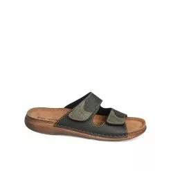 Mules NOIR GREEN RELAX -Mocassins et bateaux boutique mules noir green relax 21