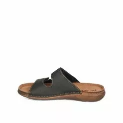 Mules NOIR GREEN RELAX -Mocassins et bateaux boutique mules noir green relax 23