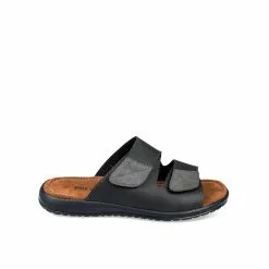 Mules NOIR GREEN RELAX -Mocassins et bateaux boutique mules noir green relax 31