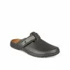 Mules NOIR GREEN RELAX 2 Mules NOIR GREEN RELAX -Mocassins et bateaux boutique mules noir green relax 5