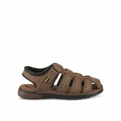 Sandales COGNAC MEGIS CASUAL