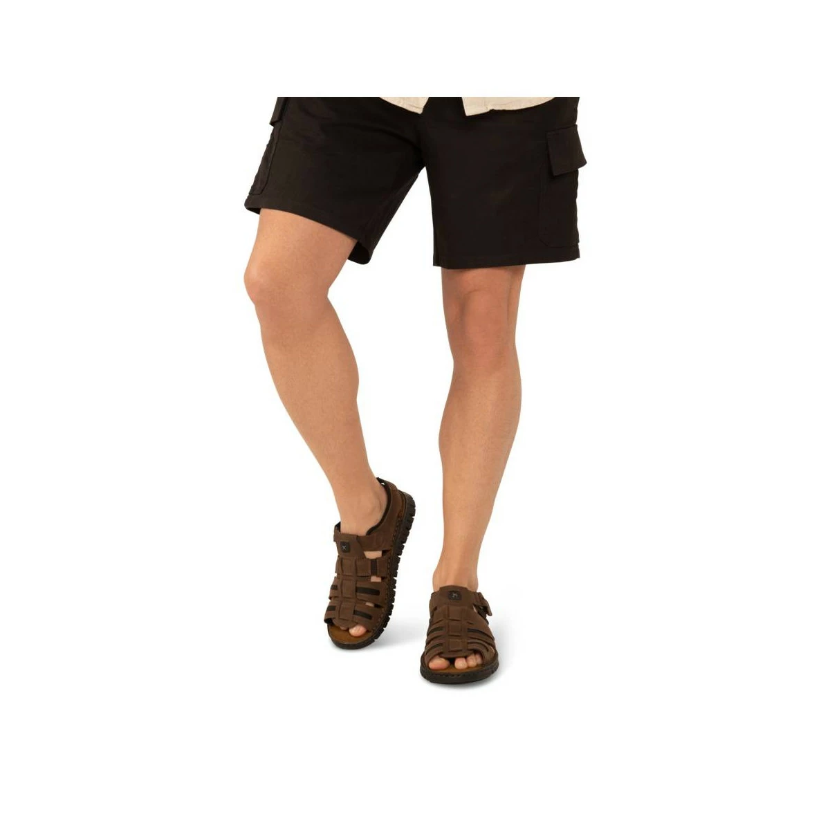 Sandales MARRON CAPE BOARD CUIR 4 Sandales MARRON CAPE BOARD CUIR – Image 2