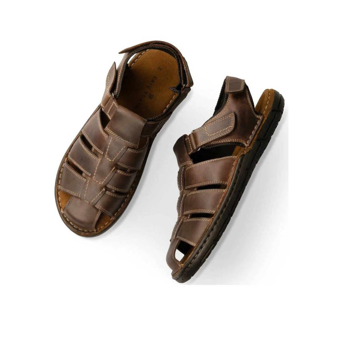 Sandales MARRON CAPE BOARD CUIR 7 Sandales MARRON CAPE BOARD CUIR – Image 5