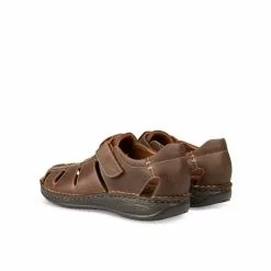 Sandales MARRON CAPE BOARD CUIR -Mocassins et bateaux boutique sandales marron cape board cuir 32