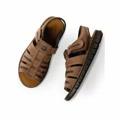 Sandales MARRON CAPE BOARD CUIR 13 Sandales MARRON CAPE BOARD CUIR -Mocassins et bateaux boutique sandales marron cape board cuir 4