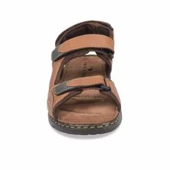 Sandales MARRON CAPE BOARD CUIR -Mocassins et bateaux boutique sandales marron cape board cuir 40