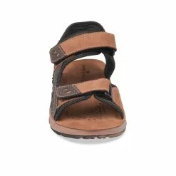 Sandales MARRON CAPE BOARD CUIR -Mocassins et bateaux boutique sandales marron cape board cuir 45