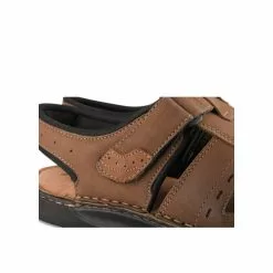 Sandales MARRON MEGIS CASUAL -Mocassins et bateaux boutique sandales marron megis casual 4