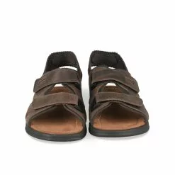 Sandales MARRON MEGIS CASUAL 9 Sandales MARRON MEGIS CASUAL -Mocassins et bateaux boutique sandales marron megis casual 44