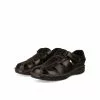 Sandales NOIR CAPE BOARD CUIR -Mocassins et bateaux boutique sandales noir cape board cuir 17