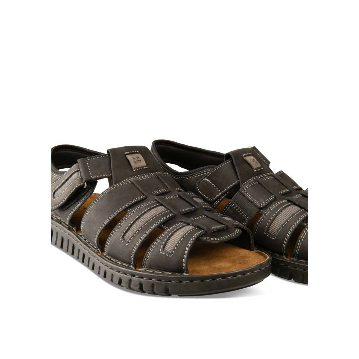 Sandales NOIR CAPE BOARD CUIR 8 Sandales NOIR CAPE BOARD CUIR – Image 6