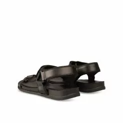 Sandales NOIR CAPE BOARD CUIR -Mocassins et bateaux boutique sandales noir cape board cuir 3