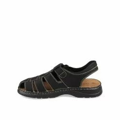 Sandales NOIR CAPE MOUNTAIN 10 Sandales NOIR CAPE MOUNTAIN -Mocassins et bateaux boutique sandales noir cape mountain 8