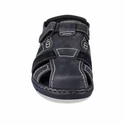 Sandales NOIR CAPE MOUNTAIN CUIR 11 Sandales NOIR CAPE MOUNTAIN CUIR -Mocassins et bateaux boutique sandales noir cape mountain cuir 24