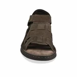 Sandales NOIR CAPE MOUNTAIN CUIR -Mocassins et bateaux boutique sandales noir cape mountain cuir 3