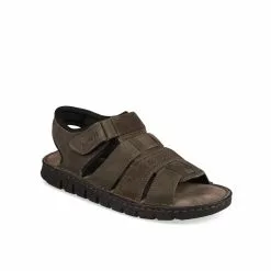 Sandales NOIR CAPE MOUNTAIN CUIR -Mocassins et bateaux boutique sandales noir cape mountain cuir 4