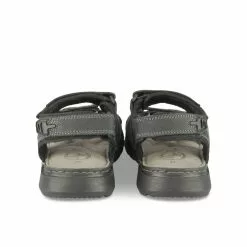 Sandales NOIR MEGIS CASUAL 10 Sandales NOIR MEGIS CASUAL -Mocassins et bateaux boutique sandales noir megis casual 25