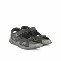 Sandales NOIR MEGIS CASUAL -Mocassins et bateaux boutique sandales noir megis casual 33