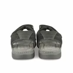Sandales NOIR MEGIS CASUAL -Mocassins et bateaux boutique sandales noir megis casual 35