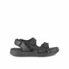 Sandales NOIR MEGIS CASUAL -Mocassins et bateaux boutique sandales noir megis casual 42