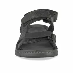 Sandales NOIR MEGIS CASUAL -Mocassins et bateaux boutique sandales noir megis casual 44