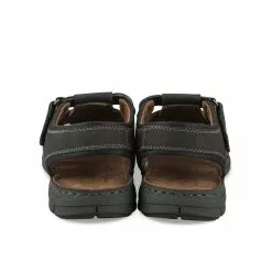 Sandales NOIR MEGIS CASUAL -Mocassins et bateaux boutique sandales noir megis casual 50