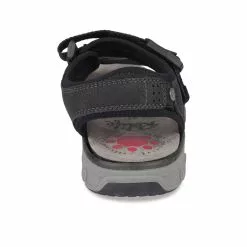 Sandales NOIR RELIFE 10 Sandales NOIR RELIFE -Mocassins et bateaux boutique sandales noir relife 3