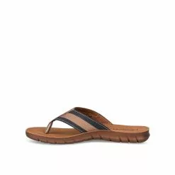 Tongs GRIS NEOSOFT RELAX -Mocassins et bateaux boutique tongs gris neosoft relax 3